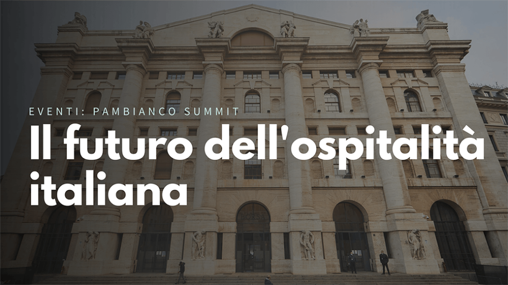 Il futuro dell'ospitalità italiana